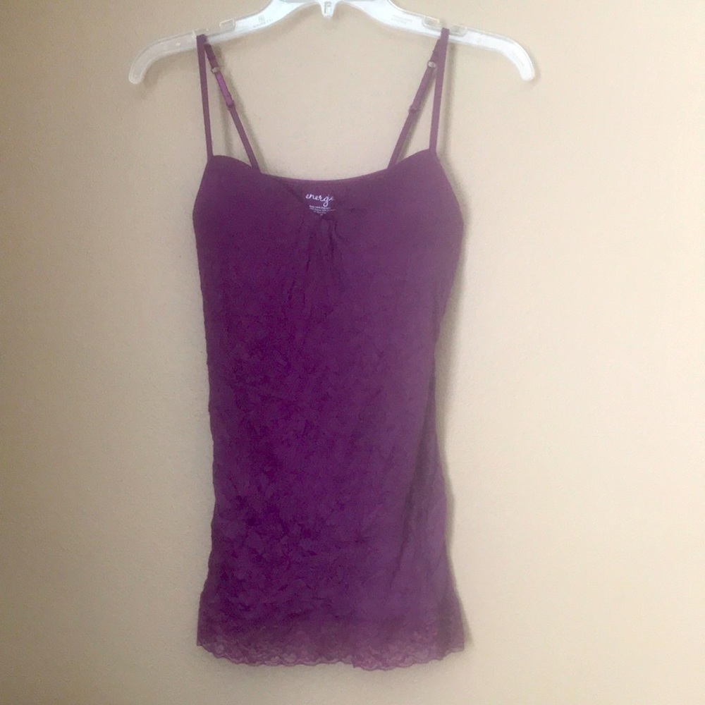 Purple tank